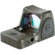 Trijicon RMR Type 2 Adjustable Red Dot Sight, 6.5 MOA Red Dot, No Mount, Cerakote OD Green, 700716
