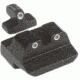 Trijicon Bright &amp; Tough Night Sight Set for S&amp;W, 10mm Long Rear, 3 Dot, Green Front, Green Rear SA14