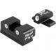 Trijicon Bright &amp; Tough SP01 3 Dot Night Sights for Springfield XD Pistols