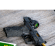 Trijicon SRO Adjustable LED Red Dot Reflex Sight, 1x, Green 2.5 MOA Dot Reticle, Anodized, Black, SRO2-2500027