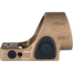 Trijicon SRO Adjustable LED Red Dot Reflex Sight, 1x, Green 2.5 MOA Dot Reticle, Anodized, Coyote Brown, SRO2-2500035