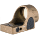 Trijicon SRO Adjustable LED Red Dot Reflex Sight, 1x, Green 2.5 MOA Dot Reticle, Anodized, Coyote Brown, SRO2-2500035