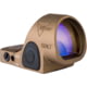 Trijicon SRO Reflex Red Dot Sight, 1x0.98x0.89in, 2.5 MOA Green Dot Reticle, Coyote Brown, SRO2-2500035