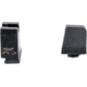 Trijicon Suppressor/Optic Height Sight Set, Black Front/Black Rear &amp; Green Lamp, Glock  42, 43, 43x, 43e, 49, Black, 601141