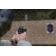 Trijicon Suppressor/Optic Height Sight Set, Orange Front/Black Rear &amp; Green Lamp, Glock 17, 17L, 19, 22 - 28, 31 - 35, 37 - 39, 45, Black, 601134