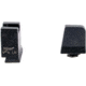Trijicon Suppressor/Optic Height Sight Set, Orange Front/Black Rear &amp; Green Lamp, Glock  42, 43, 43x, 43e, 50, Black, 601142