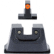 Trijicon Suppressor/Optic Height Sight Set with Orange Front/Black Rear &amp; Green Tritium - for M&amp;P C.O.R.E, M&amp;P M2.0 Optics Ready, Black, 601148