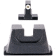 Trijicon Suppressor/Optic Height Sight Set with White Front/Metal Rear &amp; Green Front Lamp - for M&amp;P C.O.R.E, M&amp;P M2.0 Optics Ready, Black, 601154