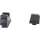 Trijicon Suppressor/Optic Height Sight Set, Yellow Front/Black Rear &amp; Green Lamp, Glock 17, 17L, 19, 22 - 28, 31 - 35, 37 - 39, 45, Black, 601135