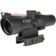 Trijicon 2x20mm Compact ACOG Rifle Scope, Dual Illuminated Red 55gr .223 RTR Reticle w/ Q-LOC Mount, Black, TA47-C-400414
