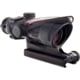 Trijicon ACOG 4x32 Scope, Dual Illuminated Red Chevron MRAD Reticle w/ Colt Knob, Matte Black, 4x32mm, TA31-C-100832