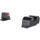 Trijicon HD XR Suppressor/Optic Height U-Notch Tritium Pistol Night Sight Set, Springfield Echelon, Orange Front Outline, Black, Springfield Echelon, SP303-C-601210