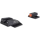 Trijicon HD XR Tritium Night Sights - Orange Front Outline - for Smith &amp; Wesson BODYGUARD 2.0, Black, SA638-C-601182