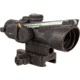 Trijicon XB Compact Dual Illuminated ACOG Crossbow Scope, 3x24 mm, 300-340 Fps, Green, Chevron Reticle, Matte Black, 400391