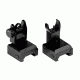 Trinity Force AR15 Flip Up Iron Sight, Black, Front and Rear Set, FS72, EDEMO1