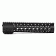 Trinity Force Atlas Series M4/AR15 Mid Length 10in Keymod Free Float Handguard w/Top Rail,Black YGM416KM10