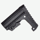 Trinity Force Defender L1 Stock Kit, All Aluminum Stock, Includes Buffer Assembly, Black WTAL01B