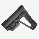 Trinity Force Defender L2 Stock Kit, All Aluminum Stock, Includes Buffer Assembly, Black WTAL02B