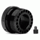 Trinity Force Free Float Quad Rail Barrel Nut, Black MNLJ01B