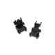 Trinity Force High Density Polymer Flip-Up Iron Sight Set, Black, OPF56