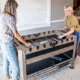 Triumph 56 in 4-In-1 Swivel Multi-Game Table, Wood grain, 45-6737W