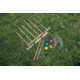 Triumph 6-Player Croquet Set, Wood / Multi colors, 35-7166