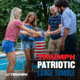 Triumph Patriotic Large Tumble, 6in, Red / White / Blue, 35-7190-3