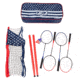 Triumph Patriotic Portable Badminton, Red / White / Blue, 35-7450-3