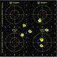 Triumph Systems Shot Seeker Adhesive Quadrant Targets 10-Pack, 12 in x12 in, 0900-21-002