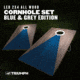 Triumph Triumph Led 2X4 All-Wood Cornhole Set, Blue/Grey, 35-8020-3