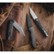 TRIVISA Lynx Blackout Folding Knife, 4.75in Closed, 3.63in Black Stonewash 14C28N Sandvik Stainless Blade, Black G10 Handle, TY02-M-14