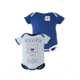 Trooper Clothing Coast Guard Infant Bodysuits, 2 Pack - Boy's, Blue, 0/3 months 801-801 0/3