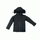 Trooper Clothing Embroidered Marine Black OPS Softshell Jacket, Medium, Black, Medium (10-12) 4004-M
