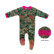 Trooper Clothing Marine Uniform Infant Crawler with Boots - Girls, Woodland Marpat/Pink, 0/3 months 5303-5303- 0/3