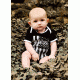 Trooper Clothing We The People 1pc Bodysuit,0-3 Months, Black, 0-3 Months 9001 0-3
