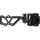 Trophy Ridge React H4 4-Pin Bow Sight, Right Handed, .019 inch, Horizontal, Shadow Finish, Black, AATS0014R19