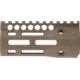Troy Battlerail, SOCC 9mm, 4.5in, Special Ops M-LOK Compatible, Low Profile, Mil-Spec Hard Coat Anodized, Flat Dark Earth, SRAI-SR9-45FT-00