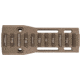 Troy Battlerail, SOCC 9mm, 4.5in, Special Ops M-LOK Compatible, Low Profile, Mil-Spec Hard Coat Anodized, Flat Dark Earth, SRAI-SR9-45FT-00