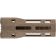 Troy Battlerail, SOCC 9mm, 4.5in, Special Ops M-LOK Compatible, Low Profile, Mil-Spec Hard Coat Anodized, Flat Dark Earth, SRAI-SR9-45FT-00