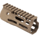 Troy Battlerail, SOCC 9mm, 4.5in, Special Ops M-LOK Compatible, Low Profile, Mil-Spec Hard Coat Anodized, Flat Dark Earth, SRAI-SR9-45FT-00