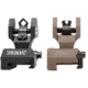 Troy Di-Optic Aperture (DOA) Rear Folding BattleSight, Black, Flat Dark Earth