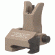 Troy Top Mounted Deployable Front Sight, Front Tactical w/M4 Style Housing, Flat Dark Earth, SSIG-FBS-FMFT-00
