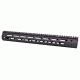 Troy Ind SRAIML115BT0 Battle Rail AR-15 Aluminum Blk