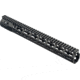 Troy Industries SOCC Gen 2 Free Float M-LOK Handguard AR-15 Aluminum Battle Rail, Black, 15.125in, SRAI-SR1-15BT-G2