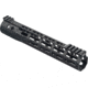 Troy Industries X Series Free Float M-LOK Handguard AR-15 Aluminum Battle Rail, Black, 10.5in, SRAI-SR1-10BT-X2