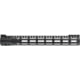 Troy Industries X Series Free Float M-LOK Handguard AR-15 Aluminum Battle Rail, Black, 15.125in, SRAI-SR1-15BT-X2