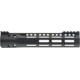 Troy Industries X Series Free Float M-LOK Handguard AR-15 Aluminum Battle Rail, Black, 9.25in, SRAI-SR1-90BT-X2