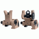 DEMO, Troy MICRO Set - M4 Front and Di-Optic DOA Rear Folding Sight, Flat Dark Earth, SSIG-MCM-SSFT-00