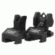 Troy Micro Set M4 Top Mounted Deployable Front and Rear Sight, Black, SSIG-MCM-SSBT-00