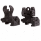 DEMO, Troy MICRO Set -Tritium HK Front and Round Rear, Black, SSIG-IAR-STBT-00